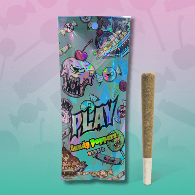 Play Cannabis Candy Popperz pre-roll