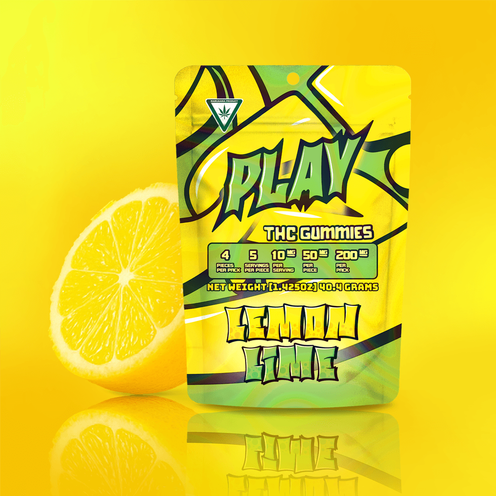 Play Cannabis Lemon Lime edible