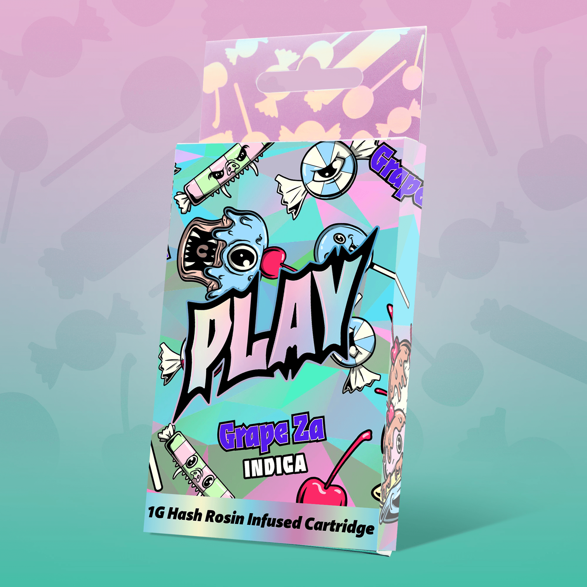 Play Cannabis Grape Za vape cartridge