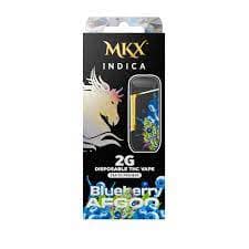MKX Oil Co. Blue Afgoo vape cartridge