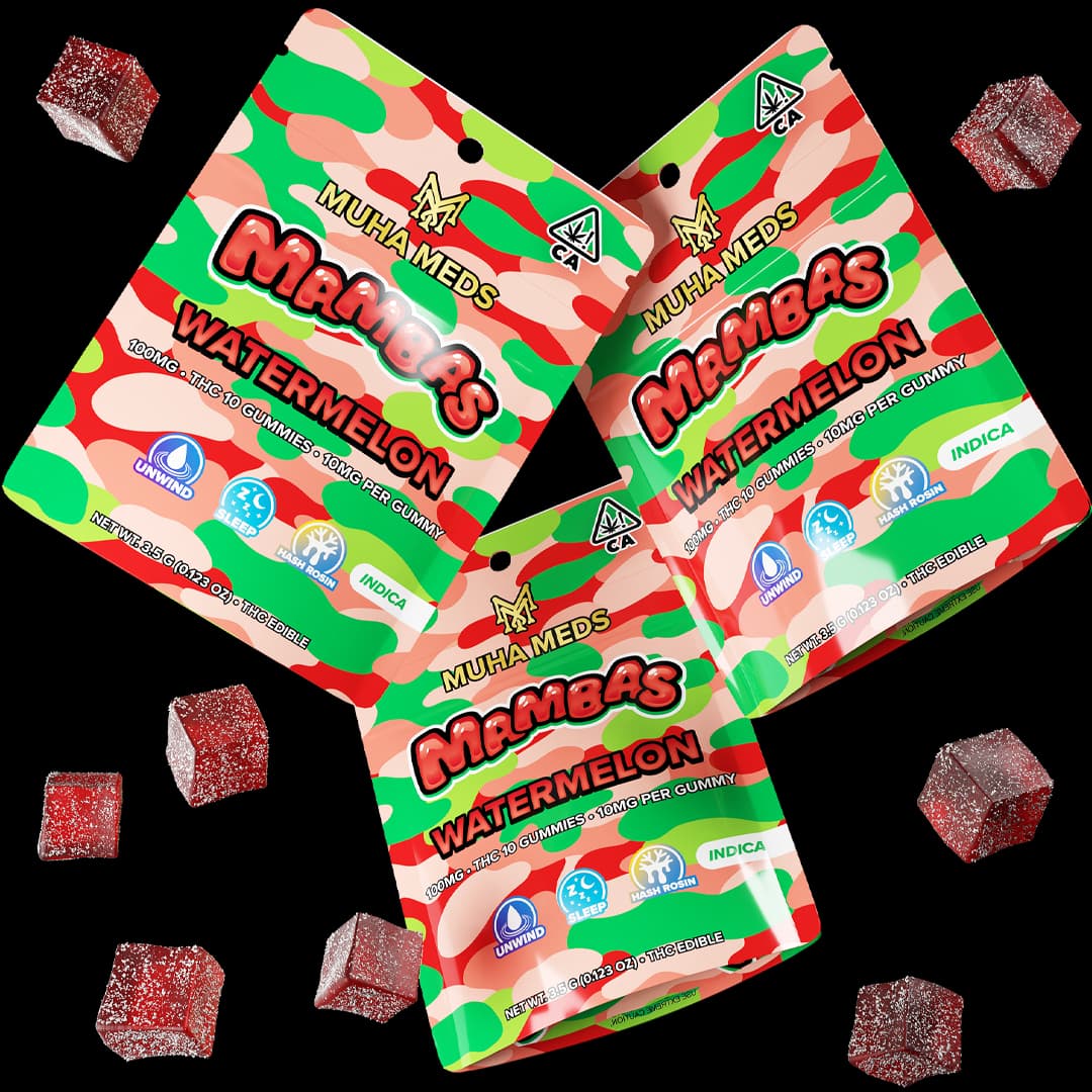 Muha Meds Watermelon edible