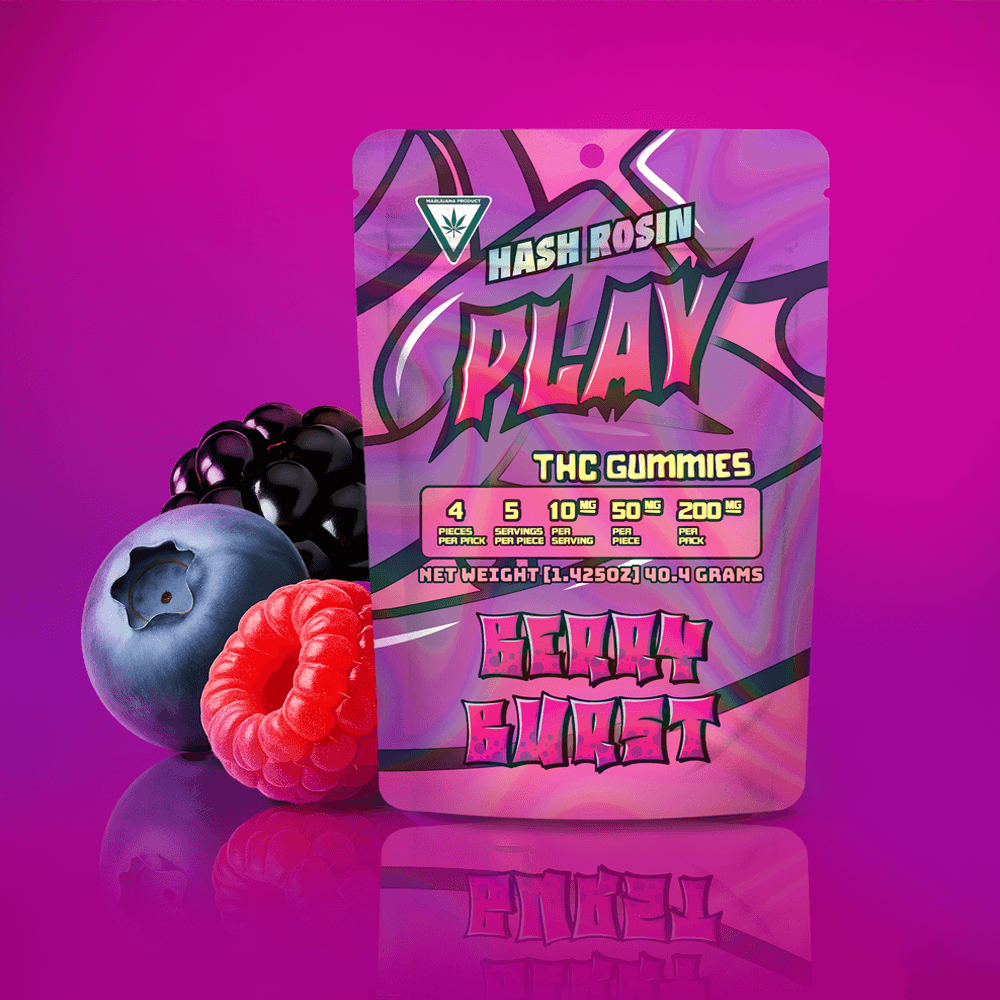Play Cannabis Berry Burst edible