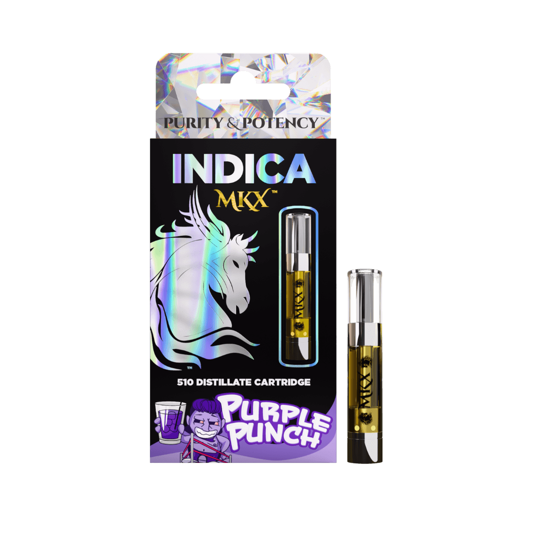 MKX Oil Co. MKX 1 Gram 510 Thread Carts - Purple Punch (Indica) vape cartridge