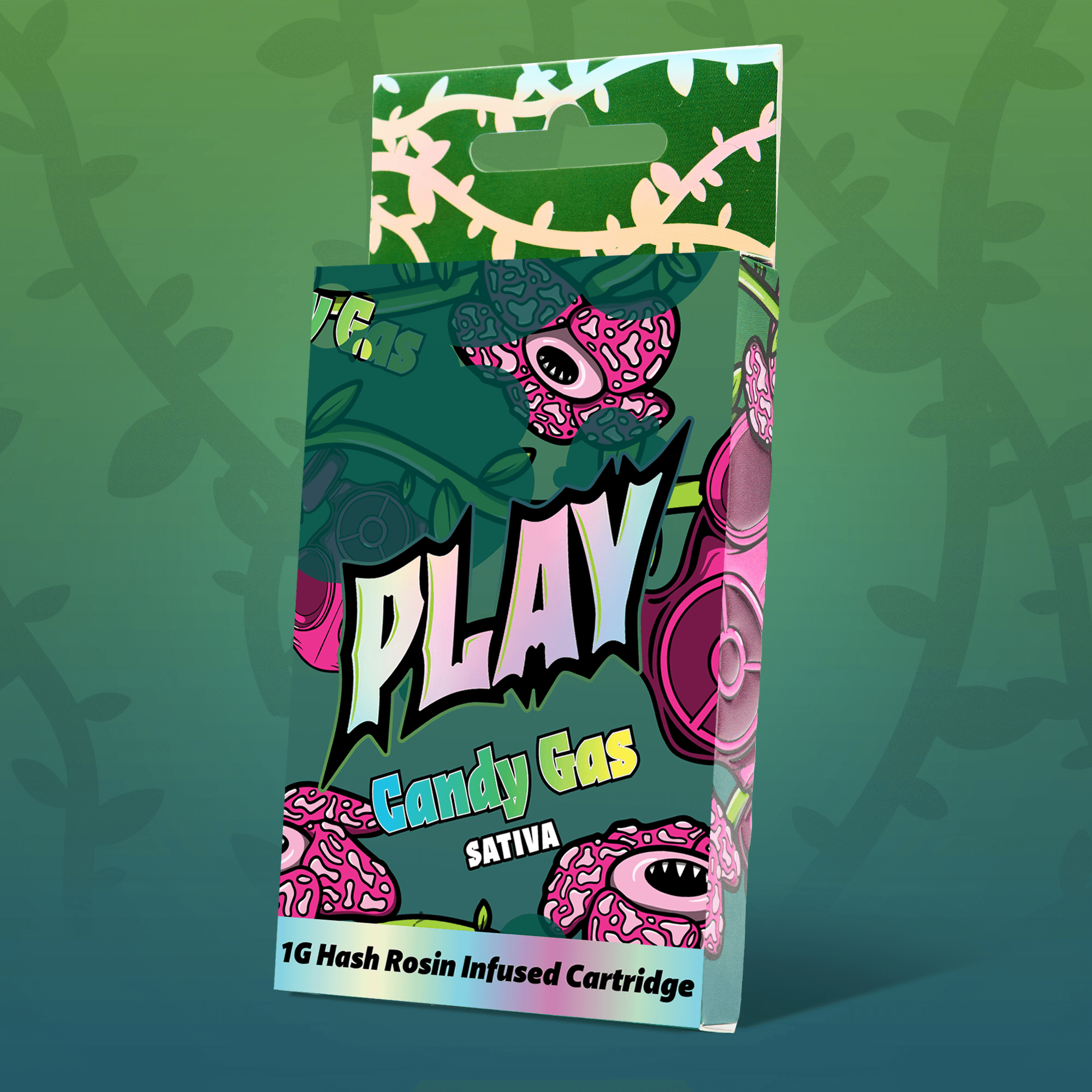 Play Cannabis Candy Gas vape cartridge