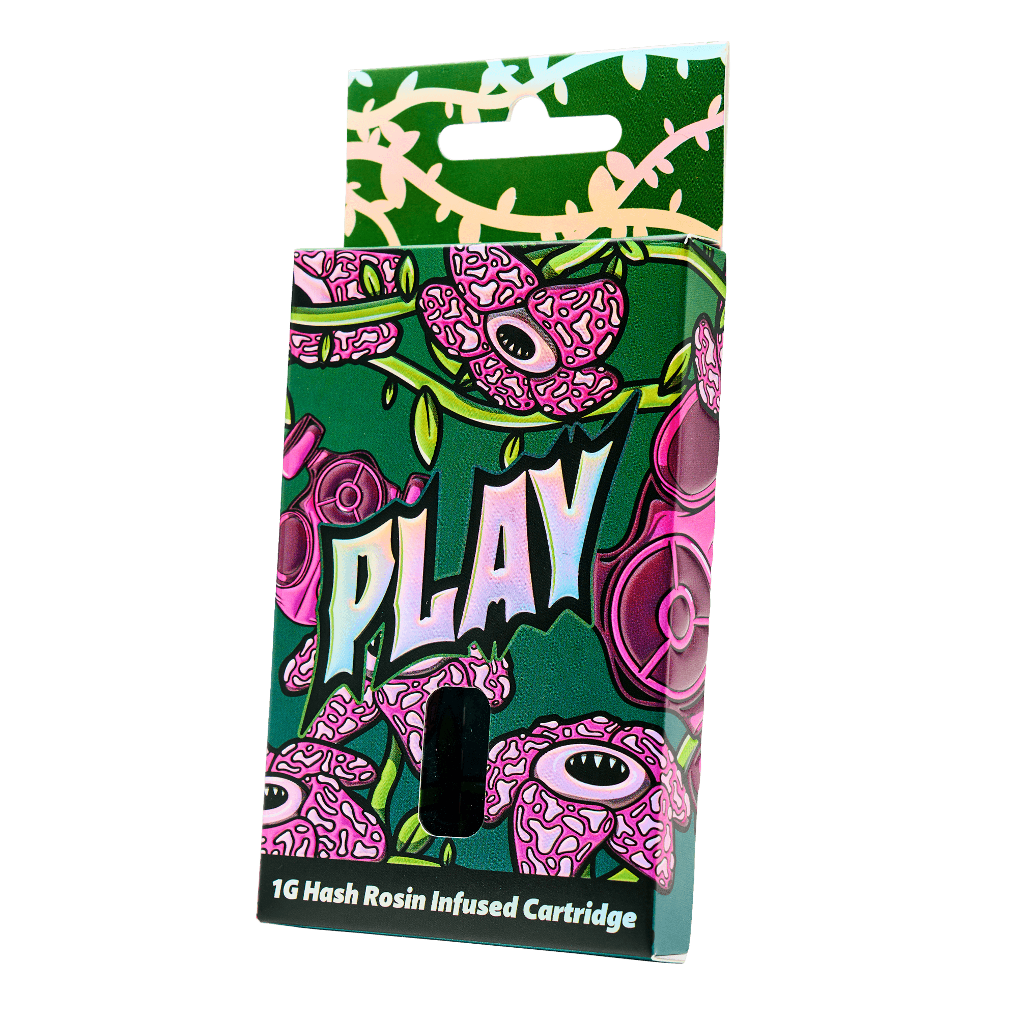 Play Cannabis Island Passion Rosin Infused Distillate vape cartridge