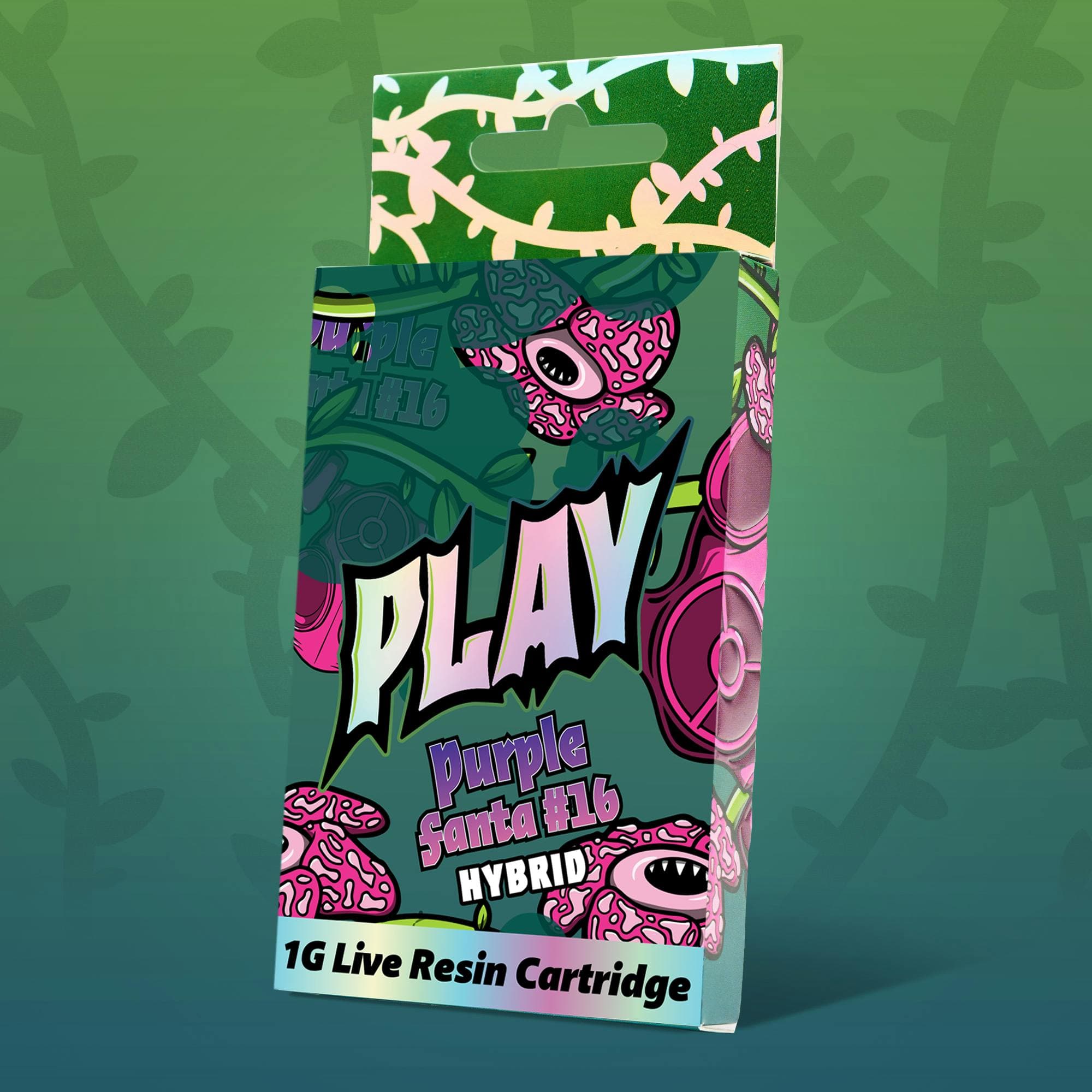 Play Cannabis vape cartridge