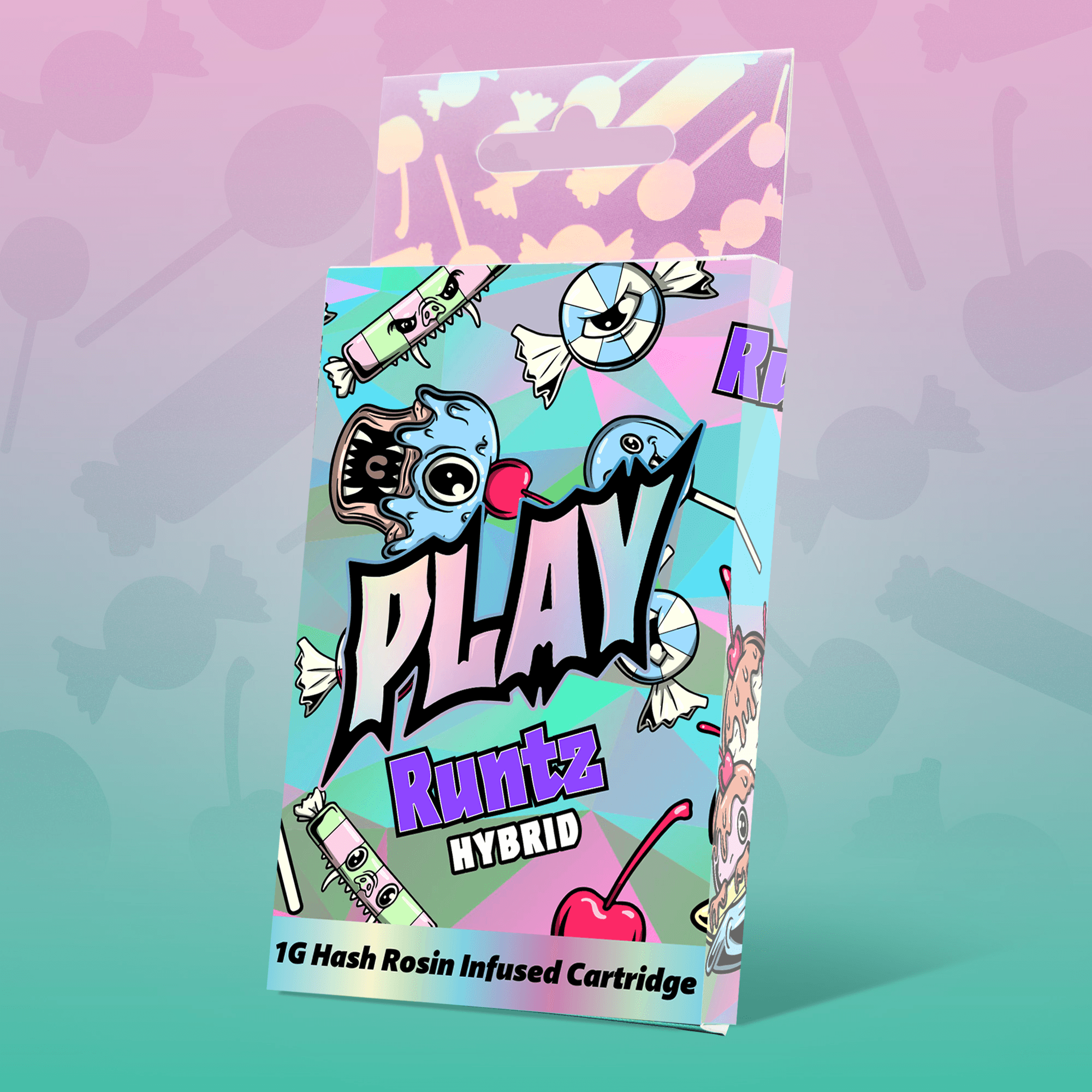 Play Cannabis Runtz vape cartridge