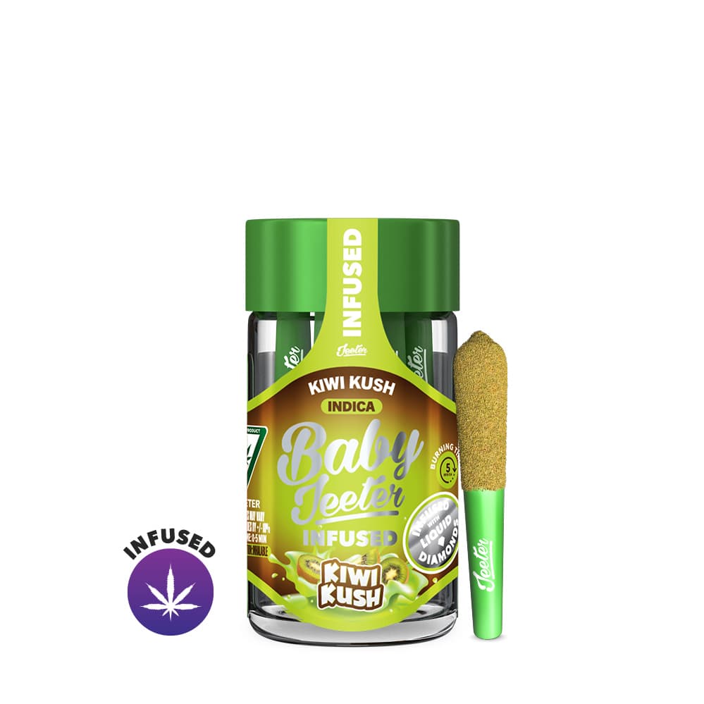 Jeeter Kiwi Kush Baby Jeeter Infused Pre-Roll 5-Pack
