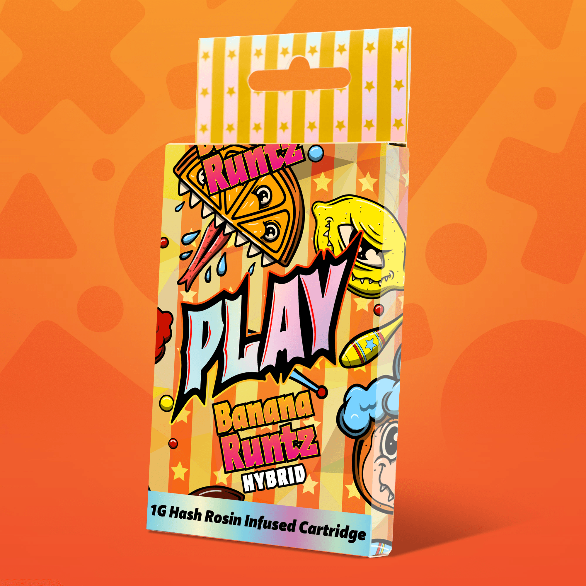 Play Cannabis Banana Runtz vape cartridge