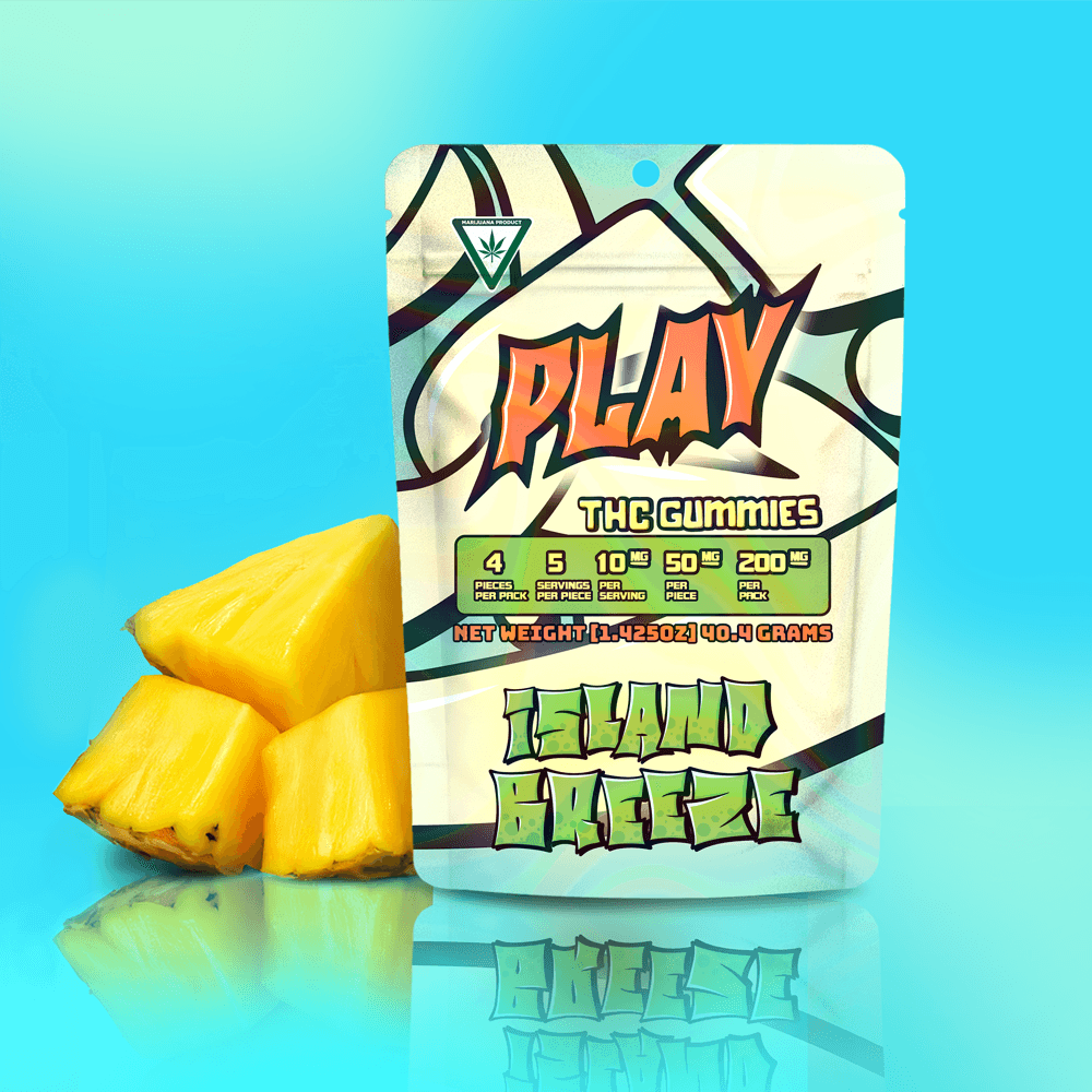 Play Cannabis Island Breeze edible