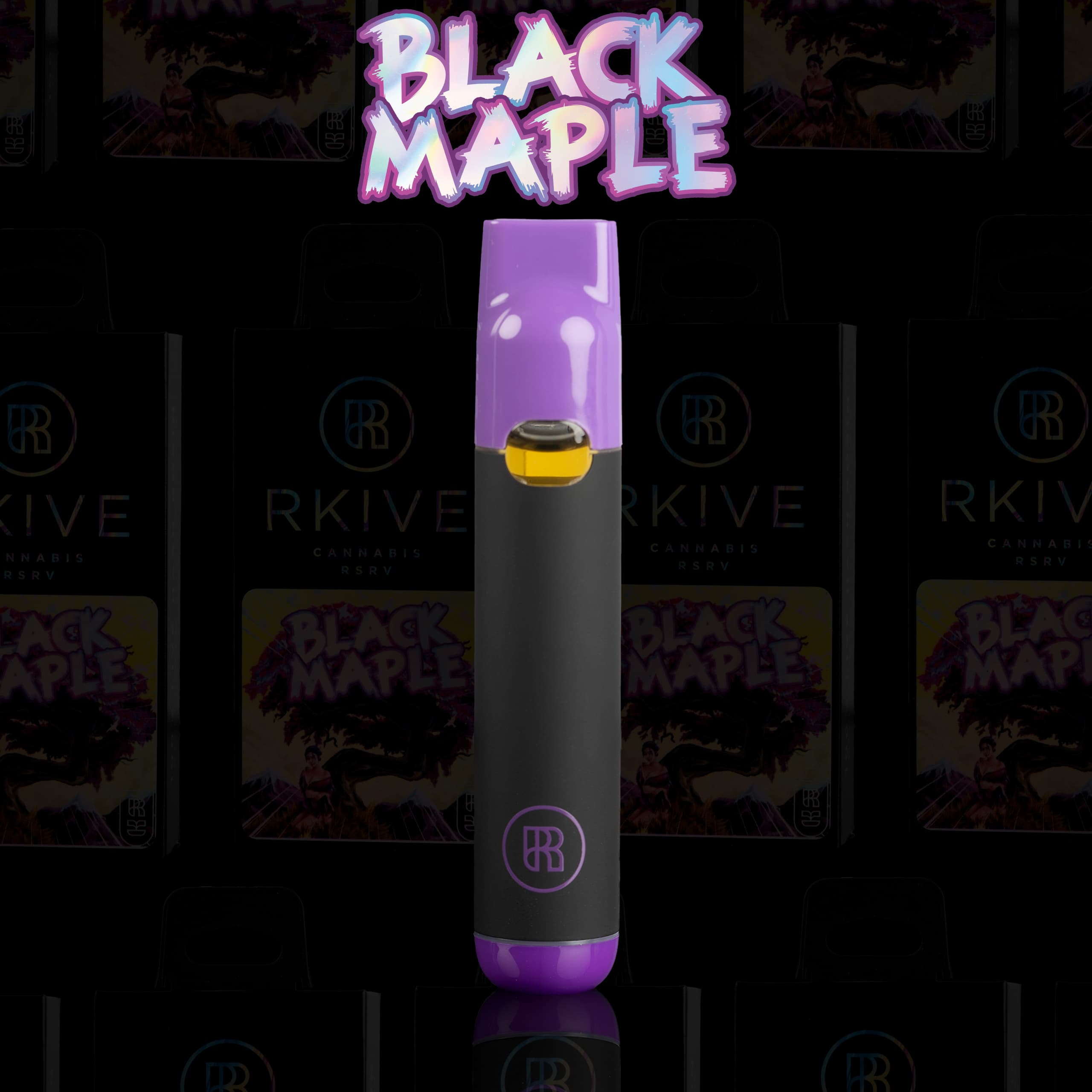 Rkive Black Maple vape cartridge