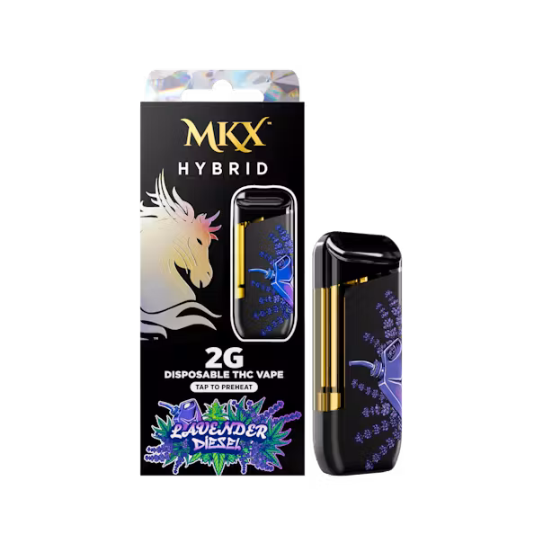 MKX Oil Co. Lavender Diesel vape cartridge