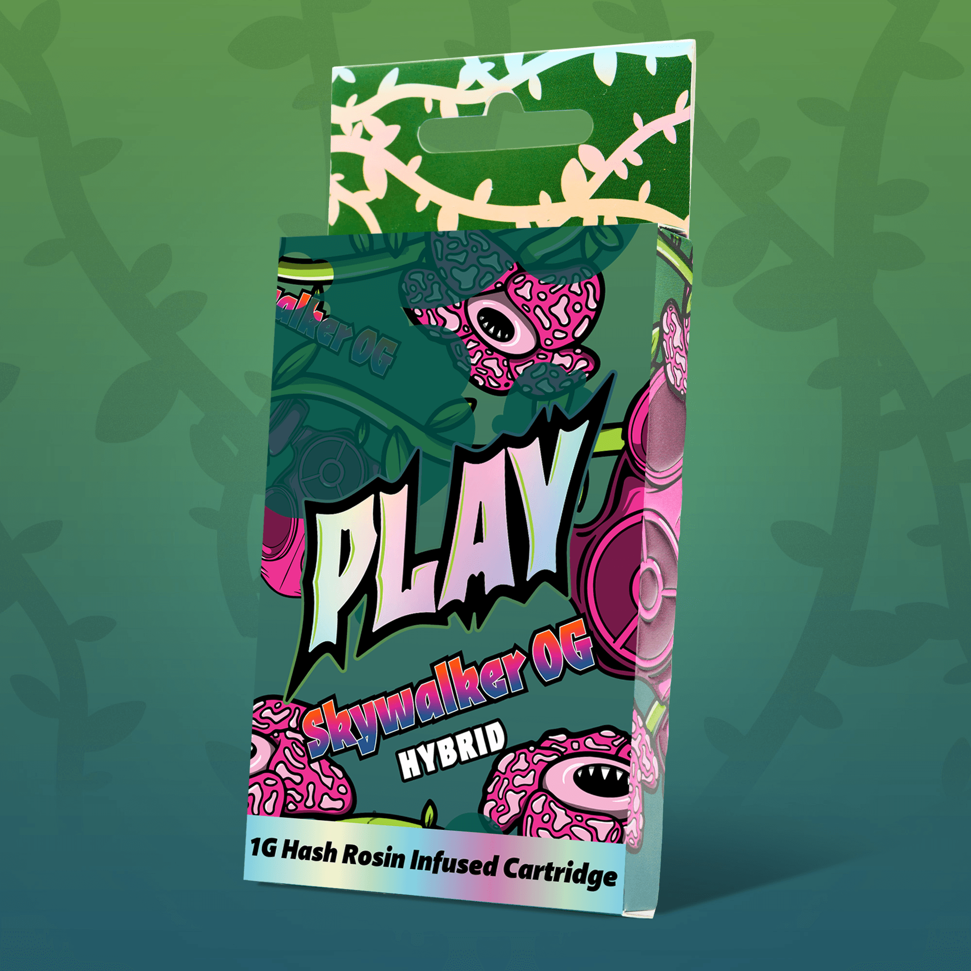 Play Cannabis Skywalker OG Rosin Infused Distillate vape cartridge