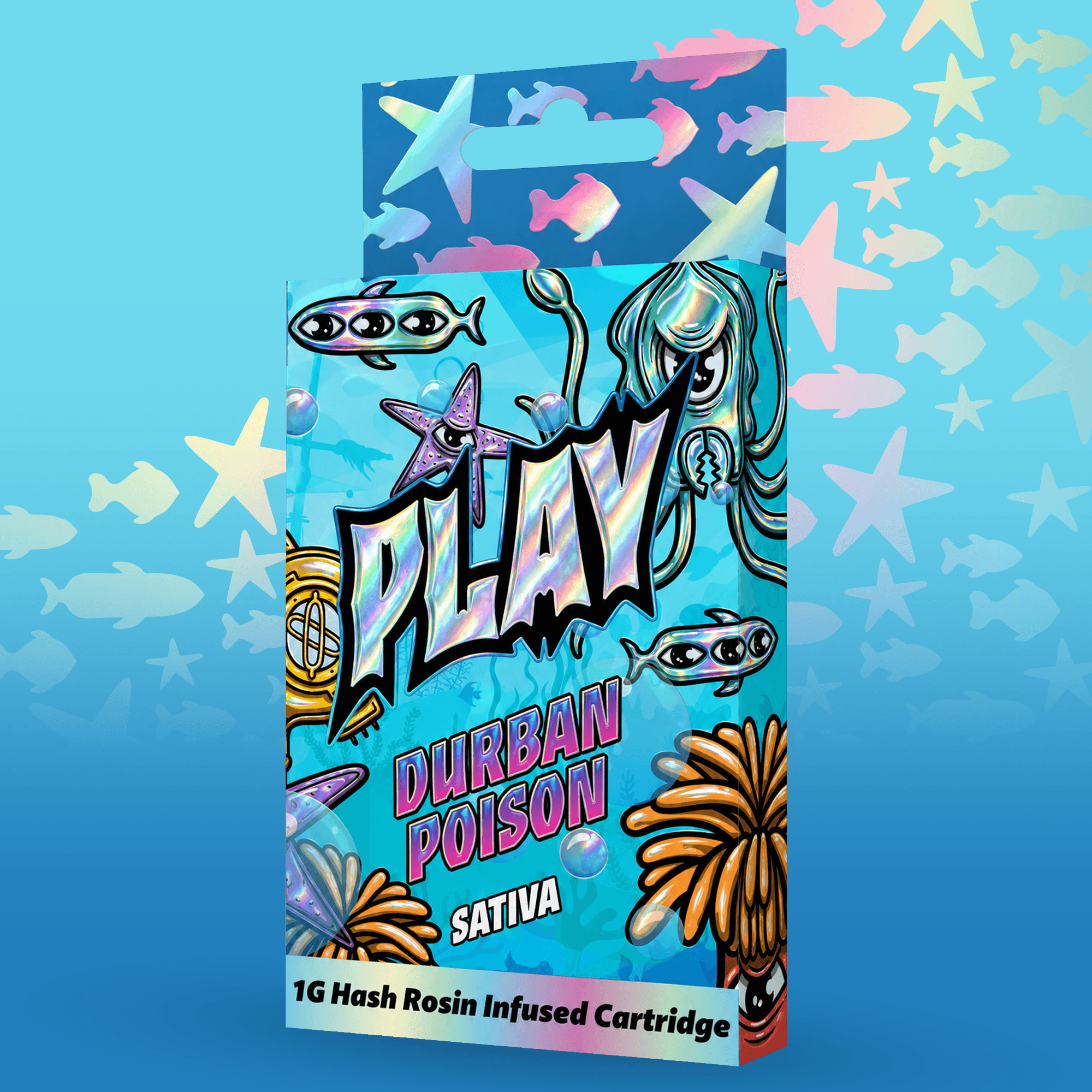 Play Cannabis Durban Poison vape cartridge