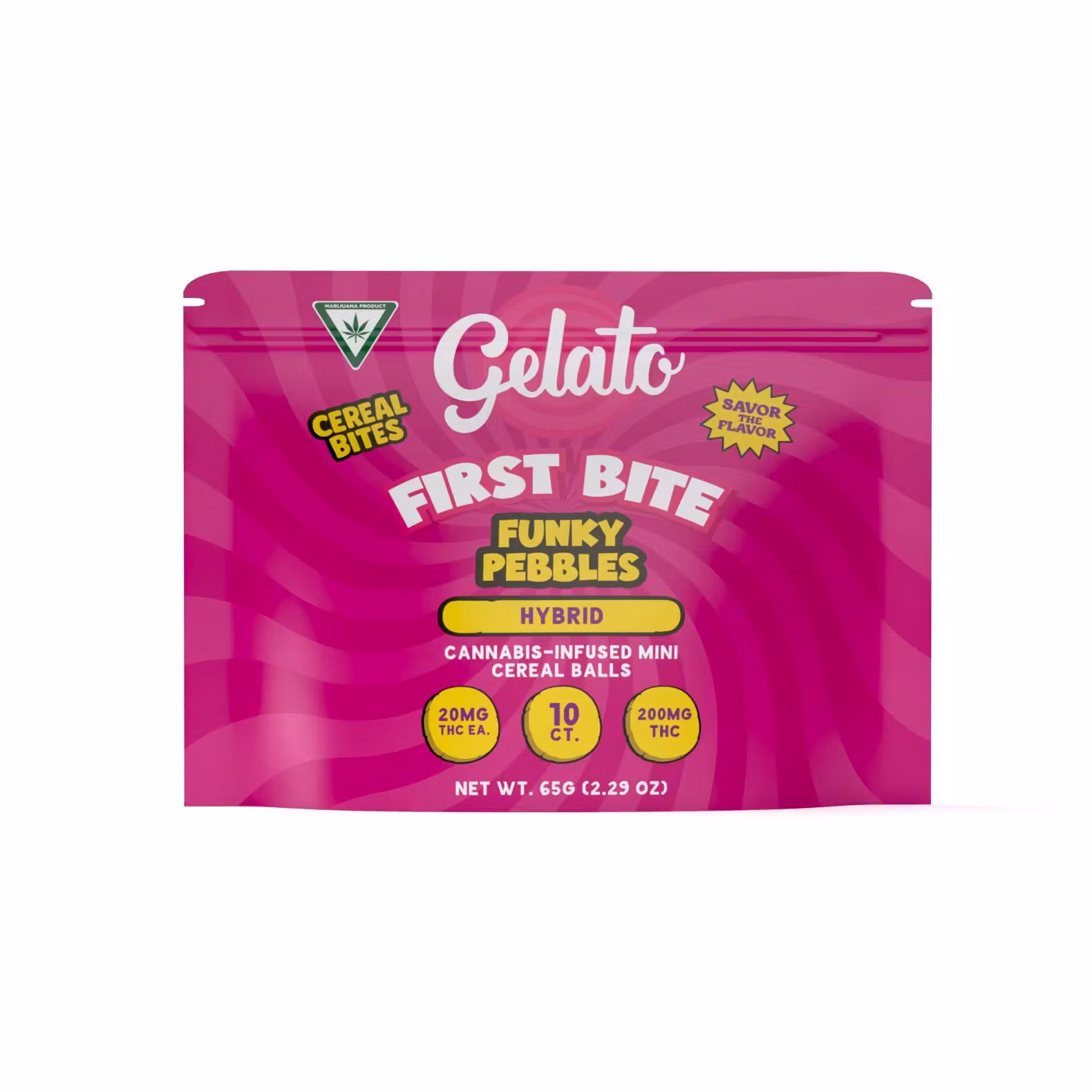 Gelato Last Bites Funky Pebbles edible