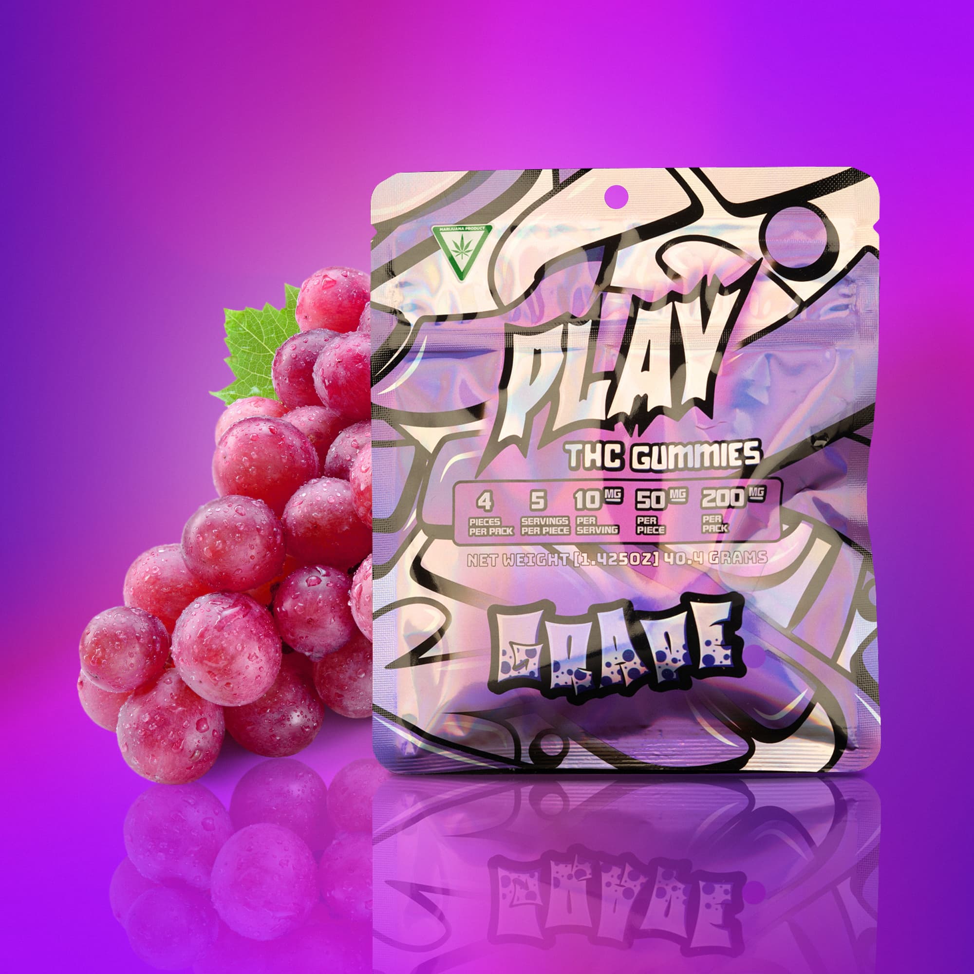 Play Cannabis Grape edible