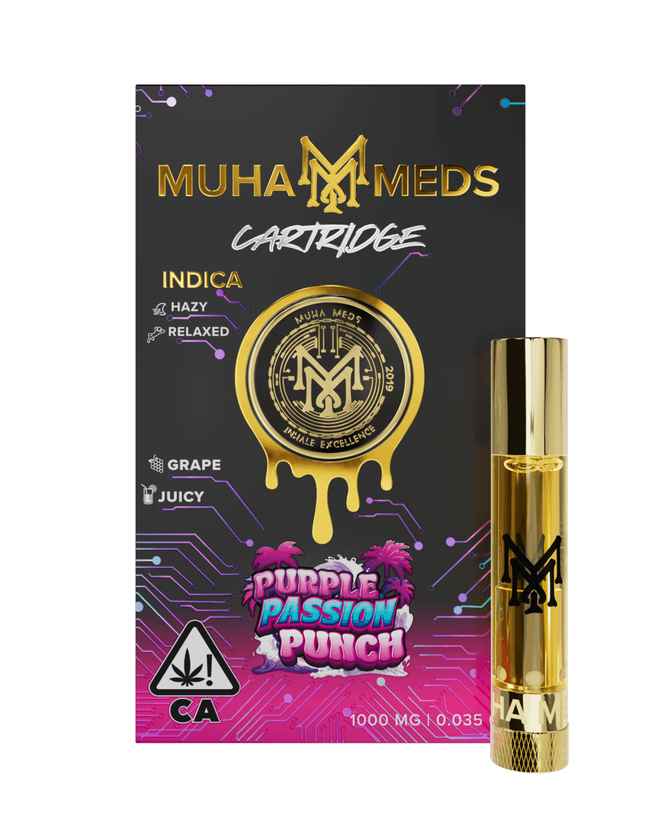 Muha Meds Purple Punch Cartridge vape cartridge