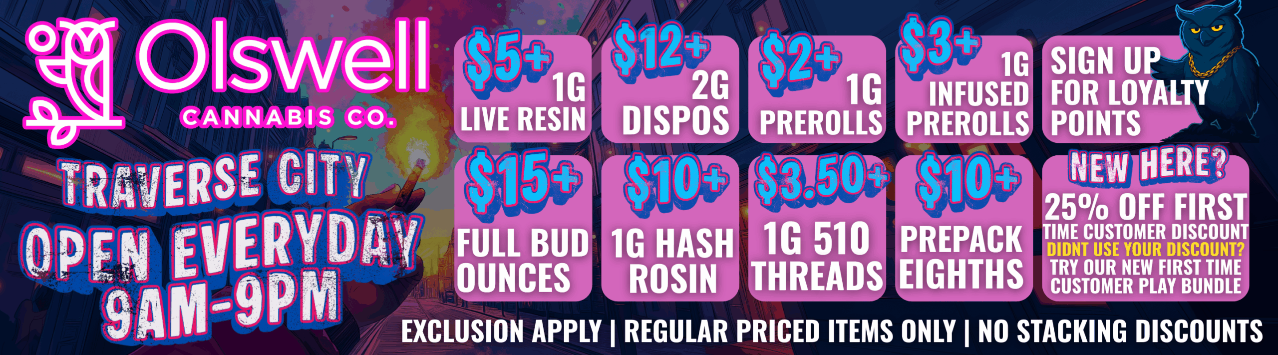 Traverse City Weed deals.