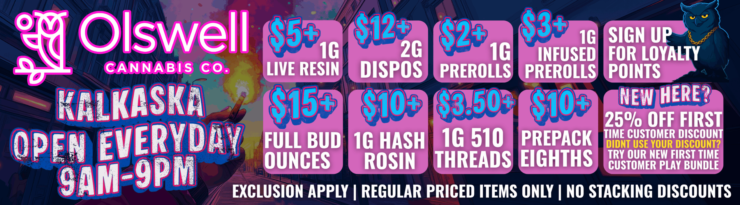 Olswell Cannabis co. Kalkaska