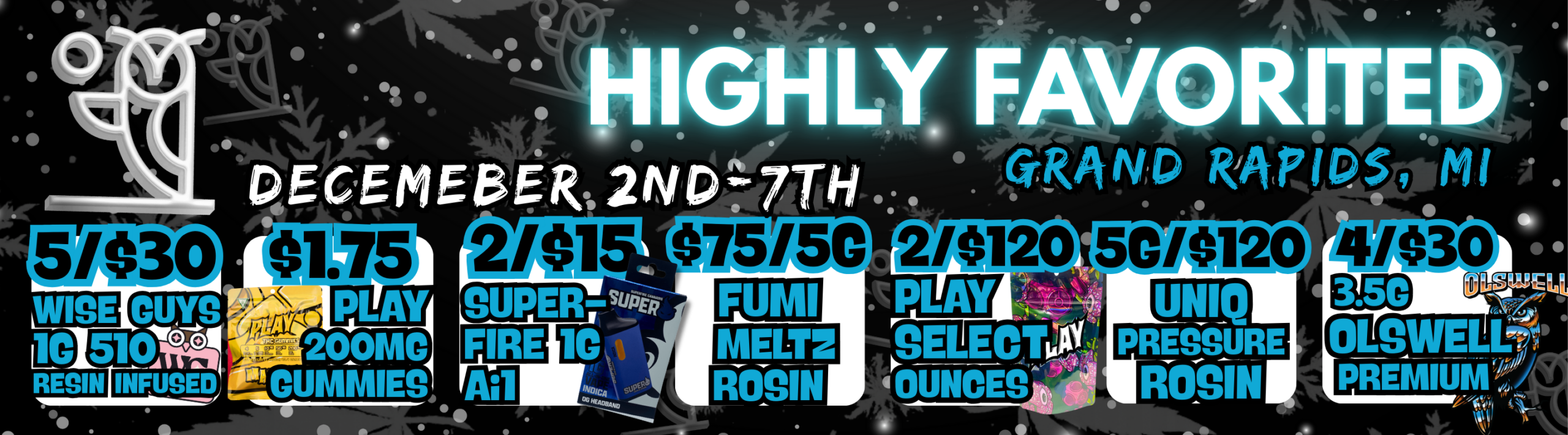 Michigan weed deals. Christmas weed deals in grand rapids. Shop eighth deals in grand rapids.